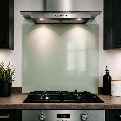 Sage glass splashback 6mm - splashback,