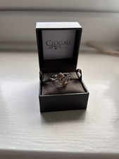 Clogau Tree of Life Origin Sterling Silver with Gold Ring, size L
