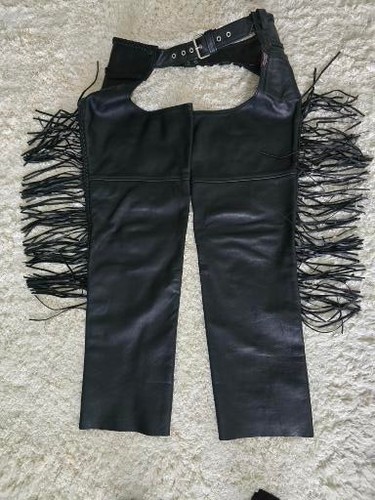 Motorcycle leather chaps - motorcycle,