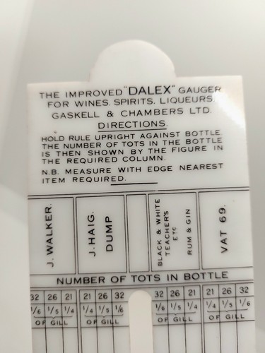Vintage spirit measure - measure, or