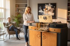 Maple Wood Art Deco Cocktail