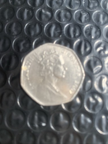 2007 gibraltar 50p fifty pence - 2007,