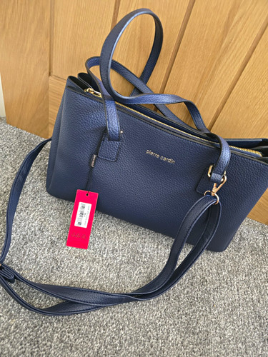 Pierre cardin navy pebbled - navy,
