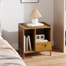 Modern Bedside Table Drawer Cabinet Bedroom Furniture Storage Nightstand