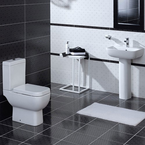 Rak series 600 bathroom suite - bathroom,