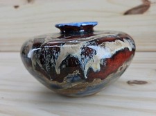 Moorcroft Black Ryden Vase