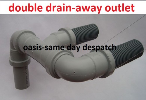 Double waste easy drain away - double,