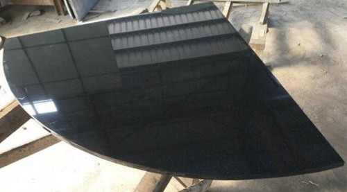 Black granite quadrant 20mm - black,
