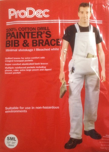 Prodec painters bib and brace - painters,