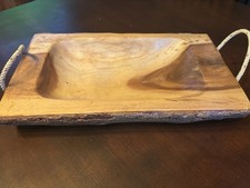 Wooden Fruit Bowl