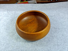 Hand Turned Wooden Large Solid