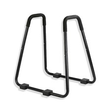 Push Up Stand Dip Station Home Gym Fitness Workout Crossfit Calisthenics Black