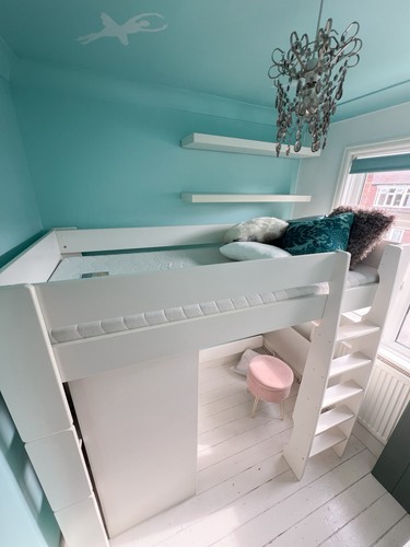 White high sleeper - high, with