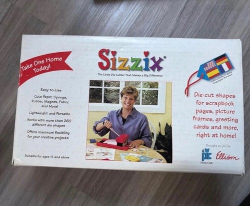 Sizzix die cutting - die, machine