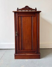 Victorian Mahogany Bedside Table