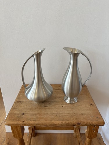 Vintage selwin pewter vases - vintage,