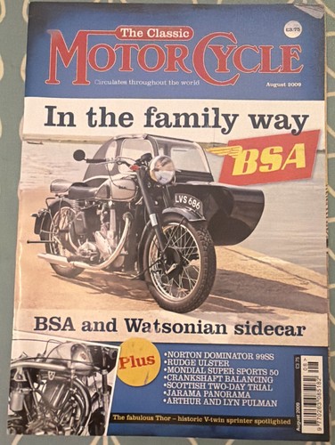 The classic motorcycle - the,
