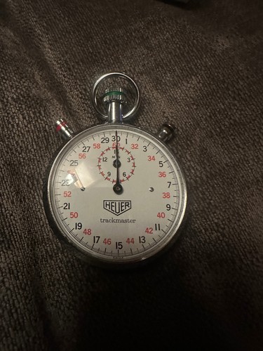Heuer trackmaster stopwatch - heuer,