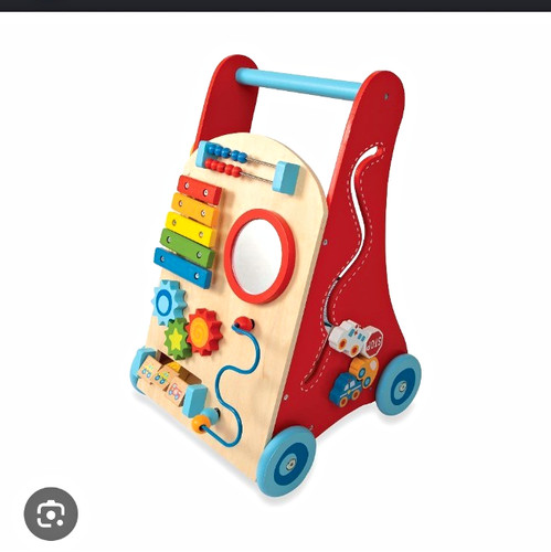 Nuby wooden baby first steps - first,