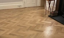 Painswick Glistening Engineered Oak, Prime, Lacquered, Smooth, Herringbone
