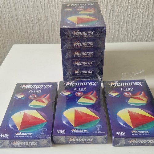 Memorex 180 vhs recordable - memorex,