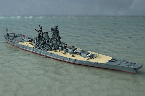 Japanese battleship yamato - battleship, by