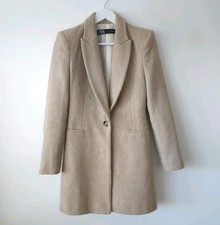 Zara Stone Beige Jacket Blazer