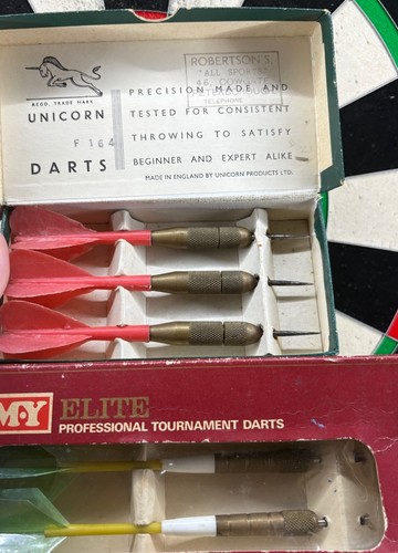 Two sets vintage darts - two,