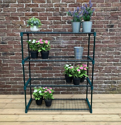 Greenhouse staging shelving - staging,