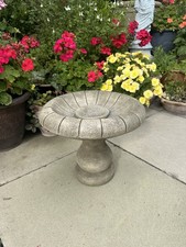 Beautiful Concrete Bird Bath