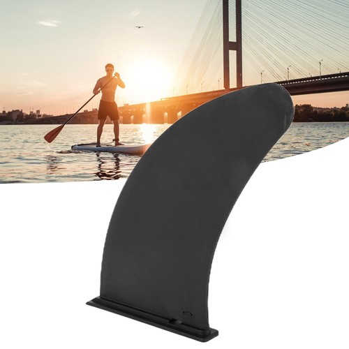 11in black pvc surf fin - black,