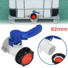 IBC Adapter Flap Tap 62 mm Stopcock Outlet Tap for IBC Container Water Tank