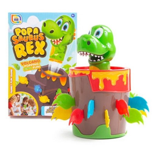 Popping dinosaur volcano - popping,