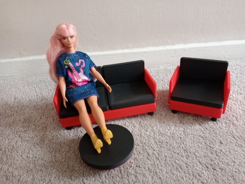 Sofa chair table footstool - chair, table/