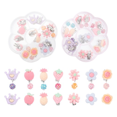 Pairs clip earrings - earrings, for