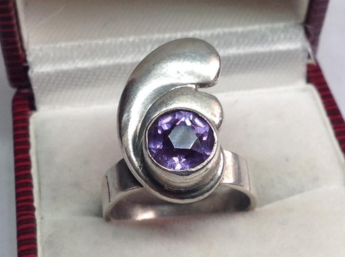 Vintage 916 silver alexandrite - vintage,