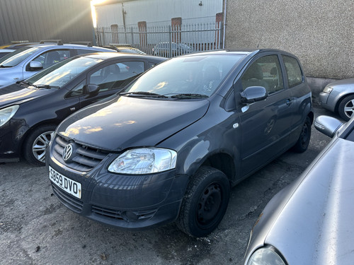 Volkswagen fox 2009 grey 2 - volkswagen, 1.2