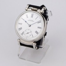 MARRIAGE WATCH CUSTOM MADE MEN'S WRIST WATCH WALTHAM, MASS. 16 SIZE USA MOVEMENT