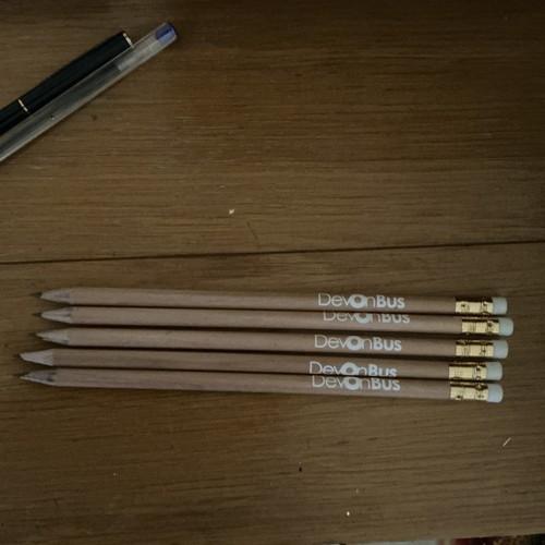 Devon bus branded pencils - devon,