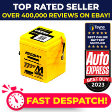 MBT6N4 MOTOBATT Quadflex AGM Bike Battery 6V 4Ah