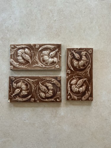 Art nouveau set boarder - set, 3