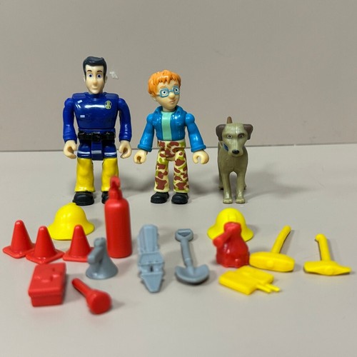 3pcs fireman sam elvis norman - 3pcs,