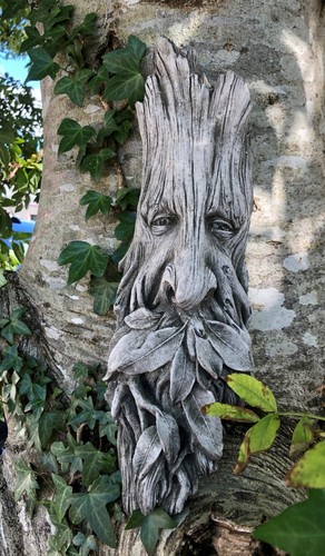 Long greenman plaque - plaque, |