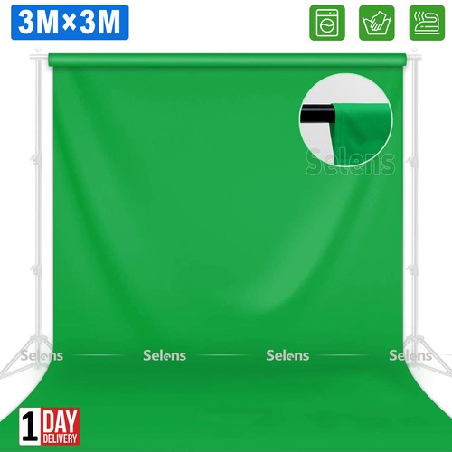 Green screen backdrop 3m - screen, x
