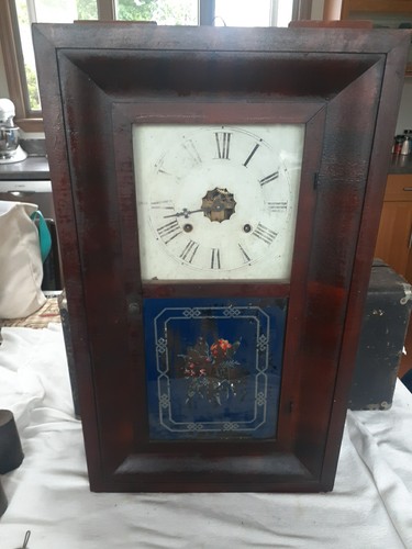 Antique ansonia clock - antique,