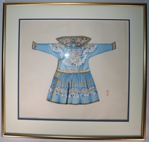 Original painted dragon robe - painted,