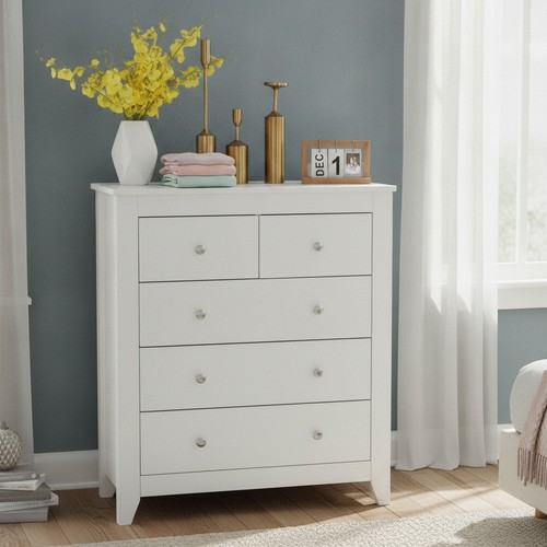 White bedroom furniture set - bedroom,