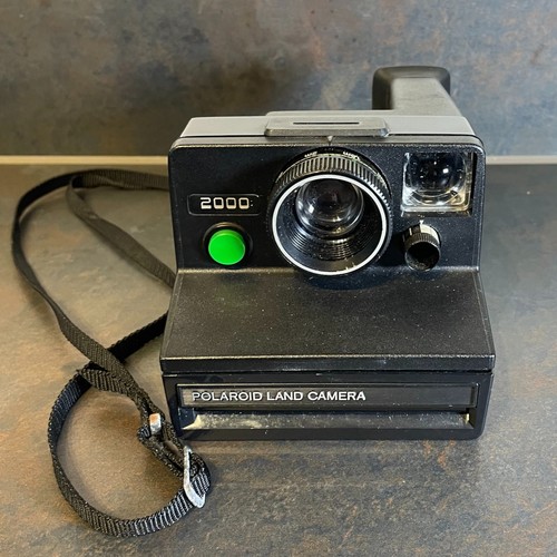 Vintage polaroid land camera - polaroid,