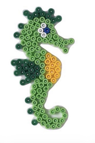 Hama beads sea horse peg - sea,