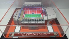 LIVERPOOL ANFIELD STADIUM MODEL STADIUM WITH WORKING LIGHTS & PERSPEX COVER